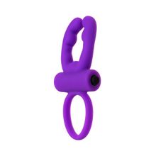 Dibe Фиолетовое эрекционное виброкольцо ARES (фиолетовый)