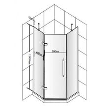 Душевое ограждение Ticino Stella TS-JL-137 (100x100x190)