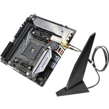 Мат. плата ASUS ROG STRIX X370-I GAMING (RTL) AM4    X370    PCI-E GbLAN+WiFi+BT SATA RAID Mini-ITX 2DDR4