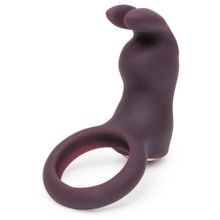 Fifty Shades of Grey Фиолетовое эрекционное виброкольцо Lost in Each Other Rechargeable Rabbit Love Ring (фиолетовый)