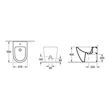 Биде напольное Villeroy & Boch Subway 2.0 5401 00 01