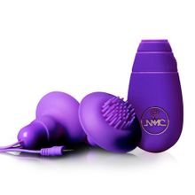 NMC Набор стимуляторов для груди Double Double (фиолетовый)