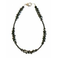 Турмалиновый браслет с маленькими бусинками