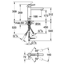 Смеситель Grohe Concetto 31209001 для кухонной мойки