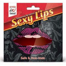 Erotic Fantasy Lip Tattoo Фиолетовая змея (фиолетовый)