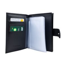 Carlo Gattini Кожаная документница Avello black (арт. 7424-01)