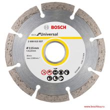 Bosch Алмазный отрезной круг Bosch Eco for Universal 115х22.23 мм (2608615027 , 2.608.615.027)