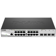 Коммутатор d-link (16-ports utp 10 100 1000base-t + 4-ports gigabit sfp, gigabit web smart iii switch, 19") dgs-1210-20 me a1a