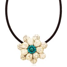 Колье "Цветок", Волны Сиама (арт. 72787-9)