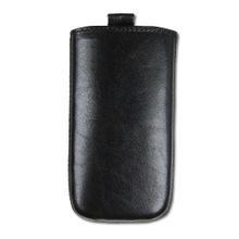 кожаный чехол с ремешком для HTC A8181 Desire, HTC 7 Mozart, black