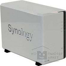 Synology DS216se Сетевое хранилище 2xHDD SATA 3,5 , 800MhzCPU 256Mb DDR3 RAID0,1 2xUSB 1GigEth iSCSI 2xIPcam up to 5 1xPS