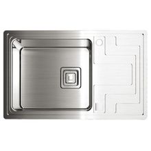 Мойка Omoikiri Mizu 71-1 L чаша слева