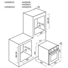 Ardesia Духовой шкаф Ardesia HX 020 GW