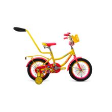 Детский велосипед Funky 14 желтый (2019)