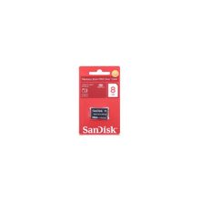 карта памяти Memory Stick Pro Duo 8Gb Sandisk, SDMSPD-008G-B35