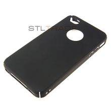 Накладка PC для iPhone 4 бо черная