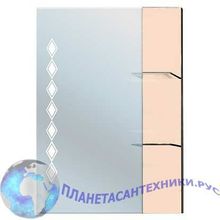 Зеркало Bellezza Глория Гласс 65 белоебежевое