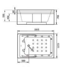 Акриловая ванна Gemy G9061 new K R