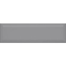 Керамическая плитка Kerama Marazzi Аккорд 9015 серый тёмный грань настенная 28,5х8,5