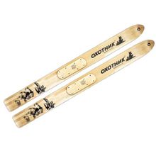 Лыжи охотничьи Охотник дерево-пластиковые, Маяк 185 см