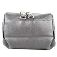 Кожаный рюкзак-сумка Микки черный