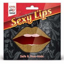 Lip Tattoo Золотой блеск золотистый