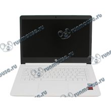 Ноутбук HP "14-bp014ur" 1ZJ50EA (Core i7 7500U-2.70ГГц, 6ГБ, 128+1000ГБ, R530, LAN, WiFi, BT, WebCam, 14.0" 1920x1080, W10 H), белый [140875]