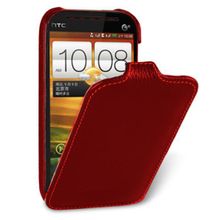 Кожаный чехол Melkco для HTC One SV красный