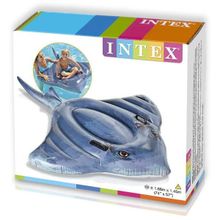 Плотик INTEX 57550 "Скат" 188х145 см 3+