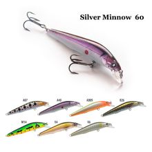 Воблер RAIDEN Silver Minnow