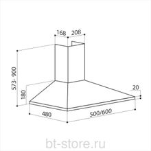 Вытяжка Lex Basic 500 Inox