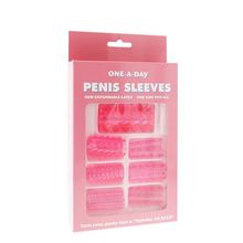 Seven Creations Набор из 7 розовых насадок на пенис ONE-A-DAY PENIS SLEEVES PINK (розовый)