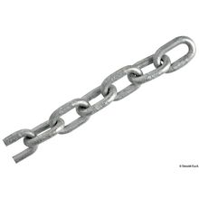 Osculati Galvanised Genoese chain 7 mm x 100 m, 01.372.07-100