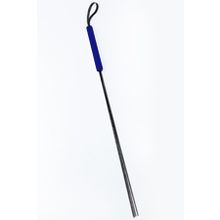 Стек с синей ручкой - 62 см. черный с синим