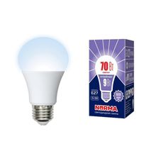 Volpe Лампа светодиодная Volpe E27 9W 6500K матовая LED-A60-9W 6500K E27 FR NR UL-00005624 ID - 235702