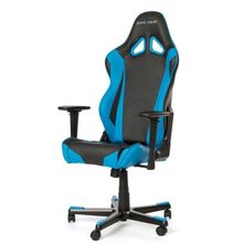 Компьютерное кресло DXRACER OH RE0 NB черный голубой RACING