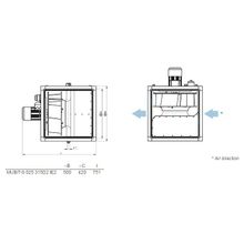 Systemair MUB T-S 025 315D2 IE2