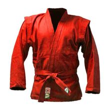 Куртка для самбо Green Hill JS-302 красная р.2 150