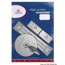 Osculati Magnesium anode kit for Honda outboards 75 225 HP, 43.291.62