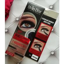 Alvin D&apos;or лайнер для глаз гелевый Duo Expert P-11, тон 01(черный)