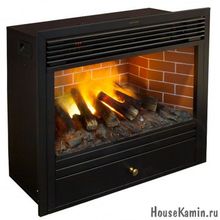 Электрокамин 3D NOVARA 26 NEW RealFlame с реалистичным эффектом живого огня 3D и звуком треска дров