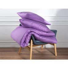 ПМ: Ecotex Набор наволочек Моноспейс - 2 шт. фиолетовый