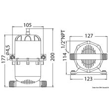 Osculati Расширительный бак, 16.127.00