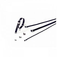 Ленточная кабельная стяжка на катушке,нерж.сталь с полиэфир.покрытием,12.7х25м,1 шт |  код. YBR-12.7-25BC |  ABB