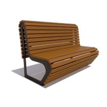 Скамейка парковая «ПРЕМИУМ»  (1,5м)