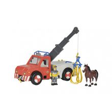 Fireman Sam Пожарный Сэм, Машина Феникс + фигурка + лошадь, акс., 23см 9258280