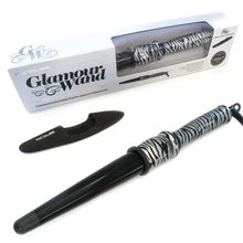 Плойка-конусная для волос 19-25мм Платиновая зебра Corioliss Glamour Wand Platinum Zebra