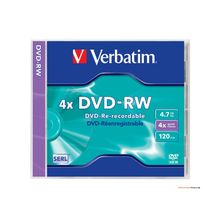 Диск   DVD-RW 4.7Gb Verbatim 4x  Jewel  &lt;43285486&gt;