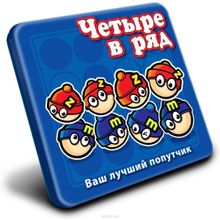 Магнитная игра Четыре в ряд Mack and Zack, 6+