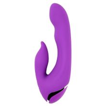 Фиолетовый вибратор-кролик Seduction - 19,5 см. (236821)